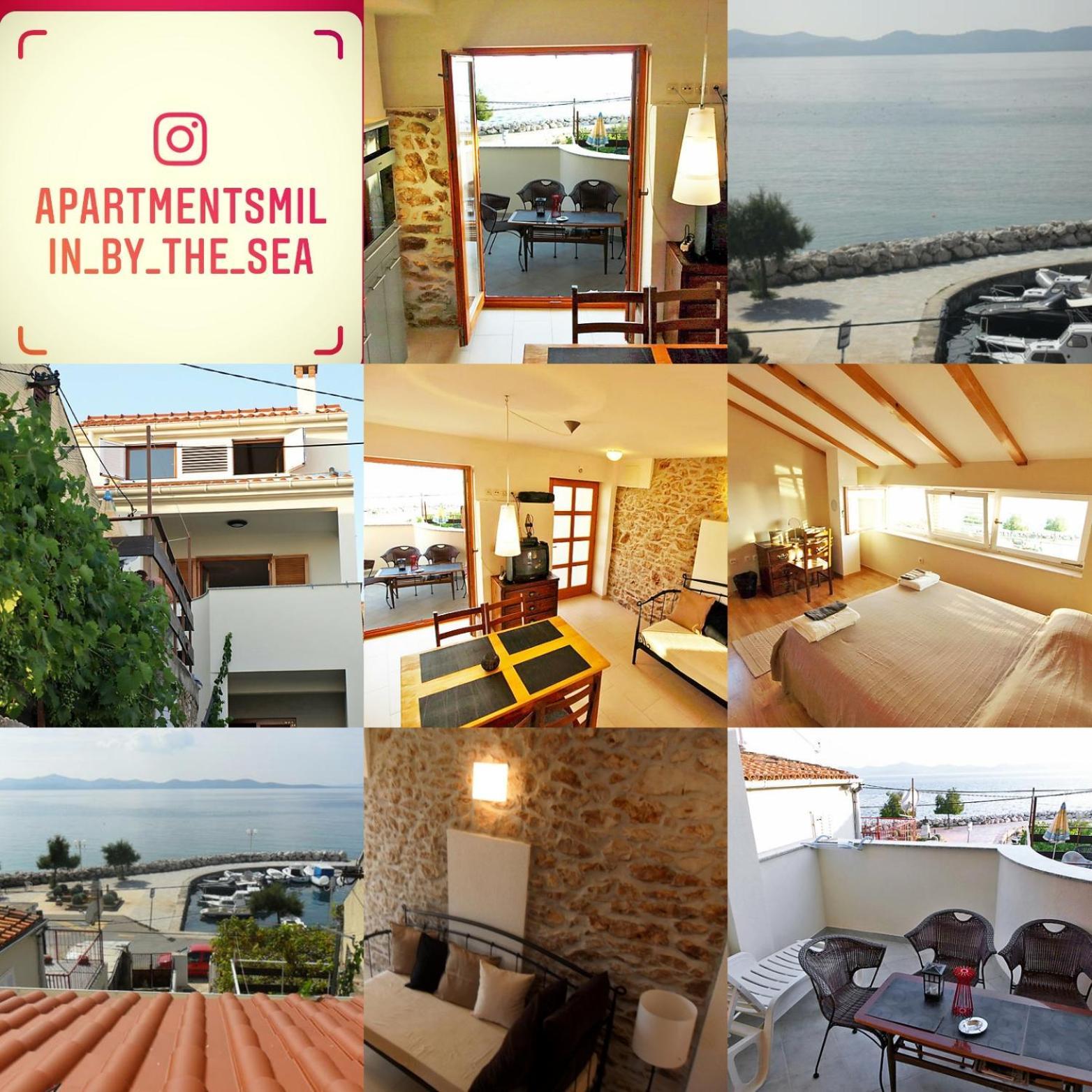 Apartment Milin By The Sea-Zadar-Diklo Extérieur photo
